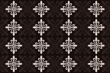 Damask seamless patterns feature intricate, symmetrical motifs inspired by floral or ornamental designs. Often elegant and timeless, they are ideal for sarong, clothing, print, rug, and home decor.
