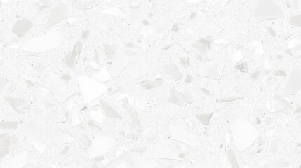 Obraz premium Stunning White Terrazzo Design for Interior and Exterior Spaces