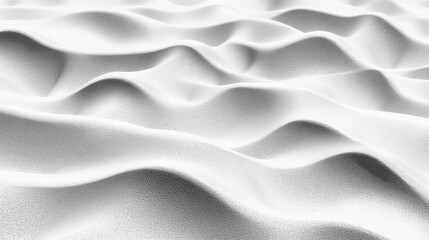 Fototapeta premium Abstract White Wavy Texture Design