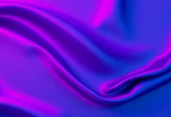 Obraz premium Smooth silk fabric with rich folds and glossy texture