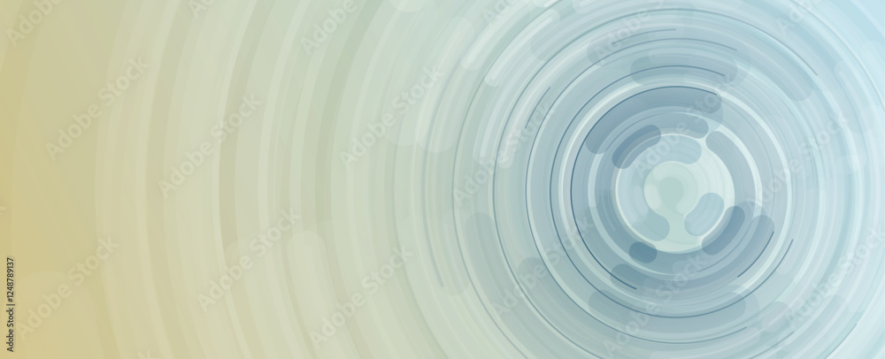 Poster abstract cyber artificial intelligence concept