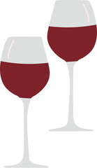 glass of red wine