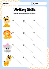 Draw, Read, Color, Learn, Numbers, Counting, Math, Education, Write, Draw, For Kids, Practice, Exercise, Worksheet, Test