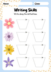 Draw, Read, Color, Learn, Numbers, Counting, Math, Education, Write, Draw, For Kids, Practice, Exercise, Worksheet, Test