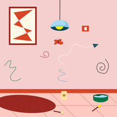 Room with Decoration