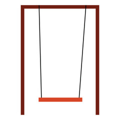 Empty Swing Illustration