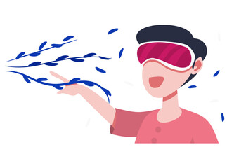 vr, virtual, reality, headset, simulation, 