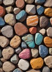 Serene rock collection on a reclaimed wood surface , calm atmosphere, natural, nature-inspired