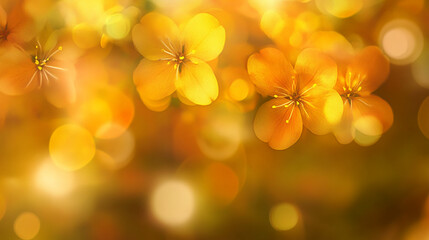 Bright, illustrative floral design.