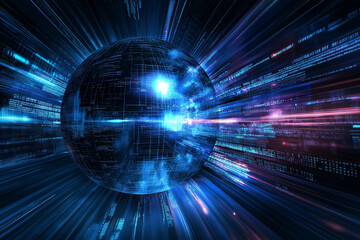 Obraz premium Innovative web design and development - modern programming and coding technologies in action