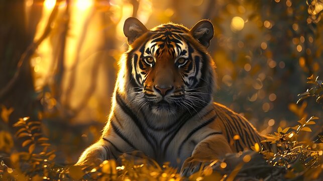 The Bali tiger (Panthera tigris balica) was a small tiger subspecies native to Bali, Indonesia. It had a slender body, short fur, and distinctive dark stripes. As a top predator, it played a crucial r