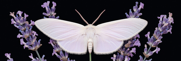 moth and lavender 