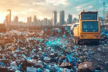 smart waste management system using IoT technology in urban landfill