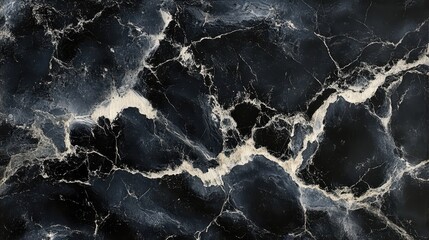Black marble texture background, design element