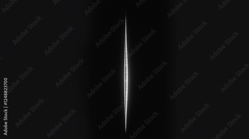 Aufkleber abstract celestial body; vertical; faint light; potential scientific image; astronomical observation