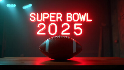 american football ball on the ground