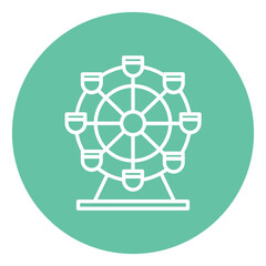 Ferris Wheel Icon