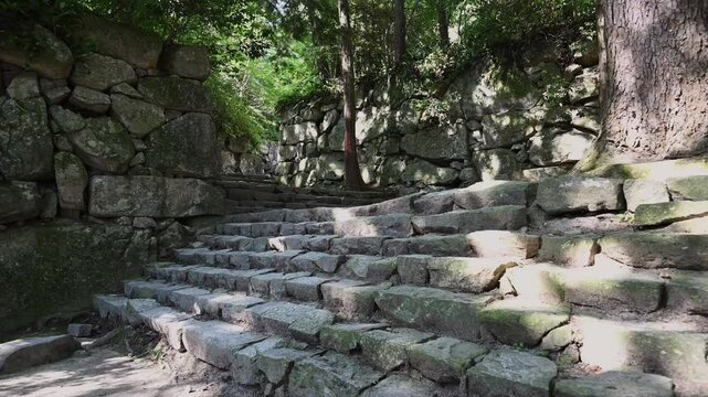 安土城 黒金門跡