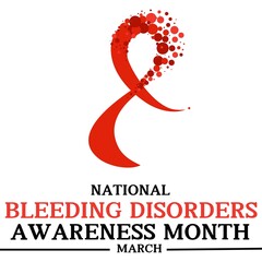 Fototapeta premium bleeding disorders awareness month 