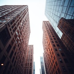 New York City Abstract Architecture - Dynamic Skyscrapers
