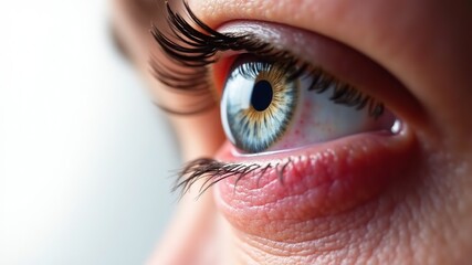 Fototapeta premium Eye Hematoma Realistic Photo - High Definition
