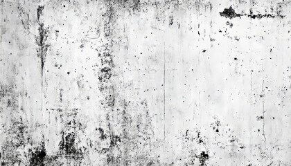 Grunge Concrete Wall Texture, Urban Background With Copy Space, Grungy And Industrial Design Element