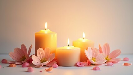 Elegant Candlelight Wedding Decor - Stunning AI Photography