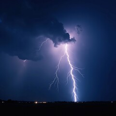 Dramatic Thunderstorm Sky, Powerful Nature Photo