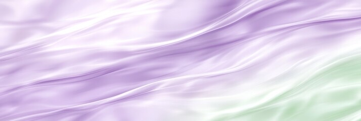 Naklejka premium Gentle Pastels Green Purple Background, Abstract Art Design, Gradient Smooth Shape Texture