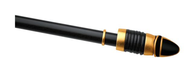 Cues for precision casting workshop tool isolated on transparent background