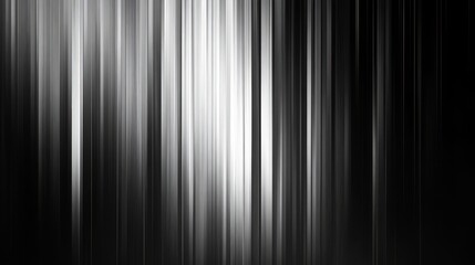 Obraz premium Abstract monochrome image showing vertical blurred lines of varying shades