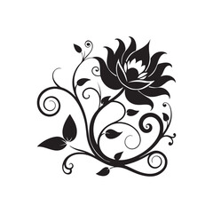 floral vector design