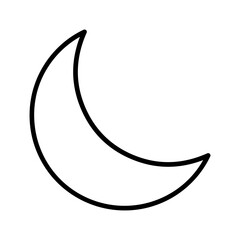 Moon Vector Icon