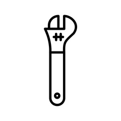 Wrench Vector Icon