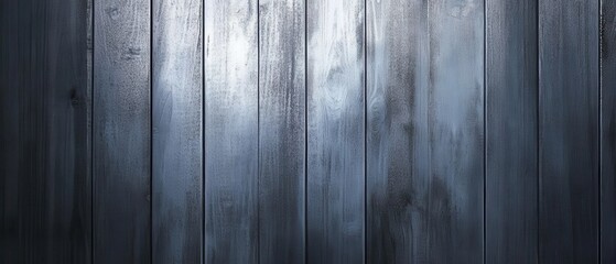 Obraz premium Textured wooden wall with blue tones and lighting.