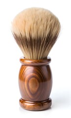 shaving brush isolated on white