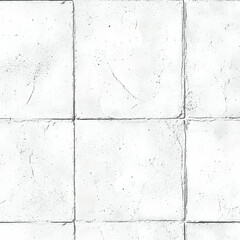 Distressed Off-White Concrete Blocks, A Seamless Texture Revealing Subtle Imperfections and Varying Shades for Versatile Design Applications