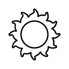 Sunshine Vector Icon