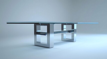 A conference table is a large, functional piece of furniture designed for meetings, discussions, and collaborative work. Typically found in offices, boardrooms, and conference halls, it provides ample