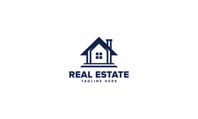 Minimalist Real Estate Logo Collection, Simple and Clean Property Designs