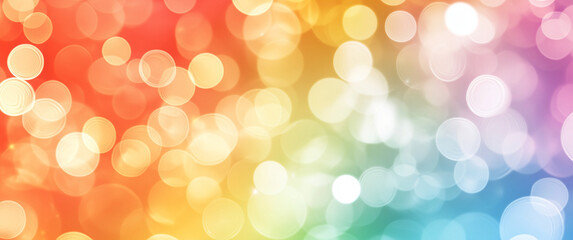Obraz premium Colorful Light Bokeh Background