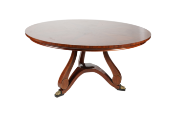 Empire style side table, mahogany side table, inlaid side table, antique mahogany table, vintage side table, Empire furniture, neoclassical side table, 19th century side table, decorative side table, 