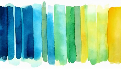 Fototapeta premium 水彩画のラフなイラスト素材