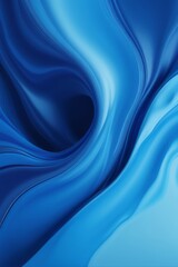 Naklejka premium a close up of a blue and black abstract background with a curved design