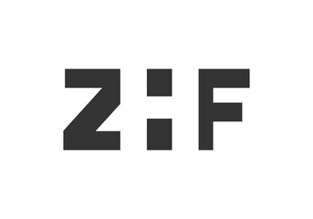 ZHF logo design. Initial letter Z H F bold font style for tech startups, consulting, corporate branding. Creative company name, headlines typography identity, trendy logotype.
