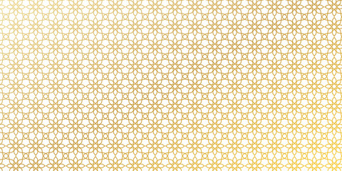Seamless pattern in authentic arabian style. Vector illustration