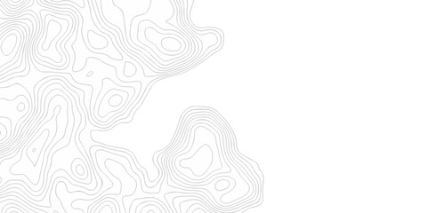 Abstract modern stripe dynamic curve topo map design White background with topographic world grid wave Topographic map geographic line texture.	