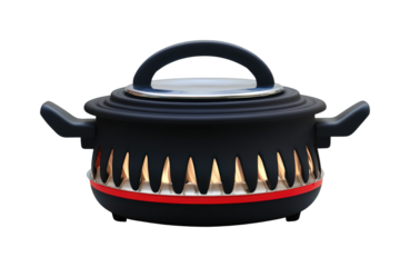 Cooking event portable stove kitchen food preparation isolated on transparent background