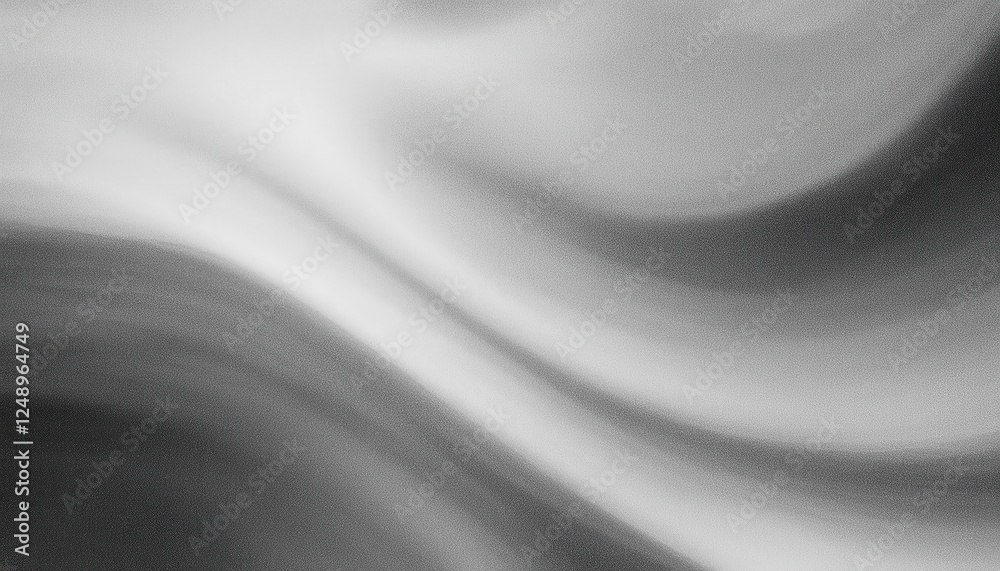 Fototapete soft monochrome fabric texture with wave pattern for minimalist background or textile design mockups