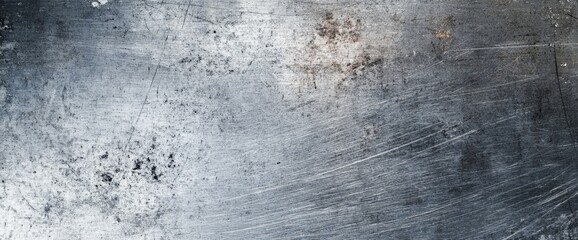 Obraz premium Scratched metal texture, industrial background, design element
